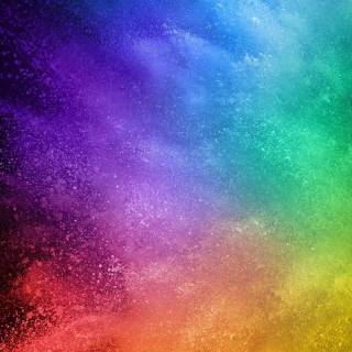 Rainbow splash wallpaper