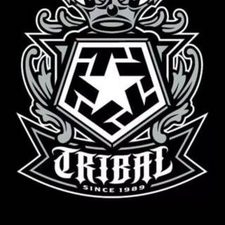 Tribal black wallpaper