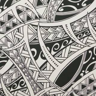 Tribal black wallpaper