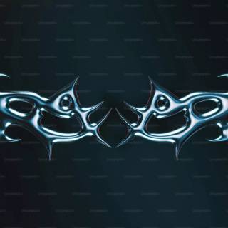 Tribal black wallpaper