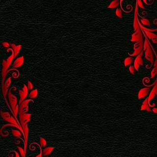 Tribal black wallpaper