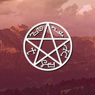 Demon symbol wallpaper
