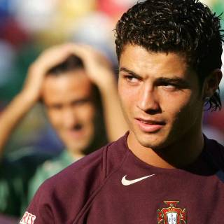 Young Cristiano Ronaldo wallpaper