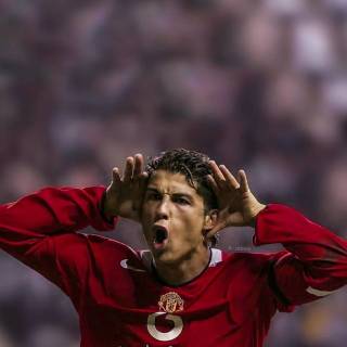 Young Cristiano Ronaldo wallpaper