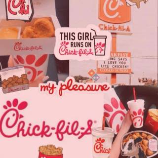 Preppy food wallpaper