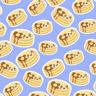 Preppy food wallpaper