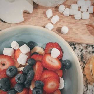 Preppy food wallpaper