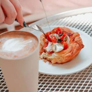 Preppy food wallpaper