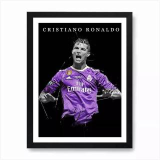 Purple Ronaldo wallpaper