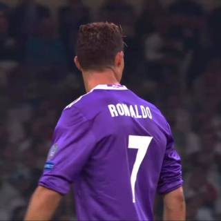 Purple Ronaldo wallpaper