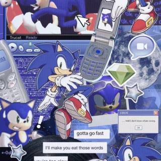 Aesthetic Sonic wallpaper