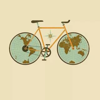Bike minimalist wallpaper