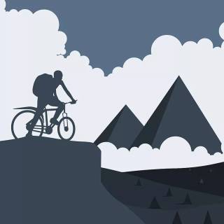 Bike minimalist wallpaper