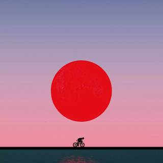 Bike minimalist wallpaper