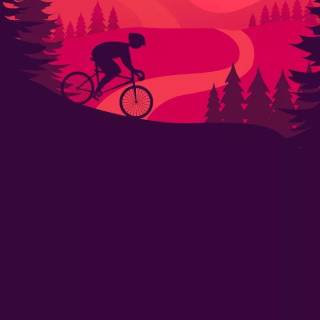 Bike minimalist wallpaper