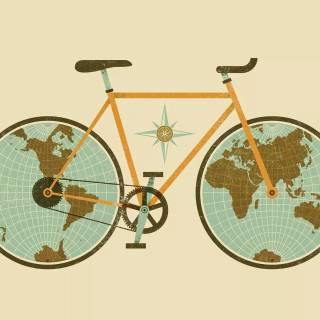 Bike minimalist wallpaper