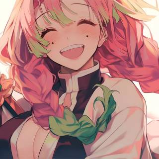 Mitsuri Kanroji desktop wallpaper