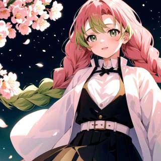 Mitsuri Kanroji desktop wallpaper