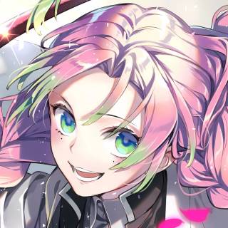 Demon Slayer Mitsuri desktop 4k wallpaper