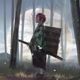 Tanjiro Kamado 4k iPhone wallpaper