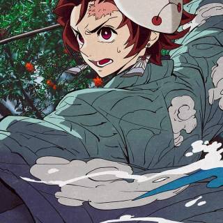 Tanjiro Kamado 4k iPhone wallpaper