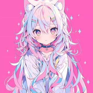 PS3 pink anime wallpaper