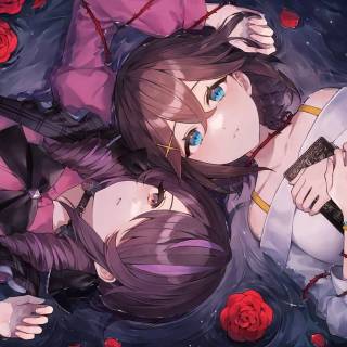 PS3 pink anime wallpaper