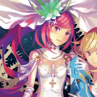 PS3 pink anime wallpaper