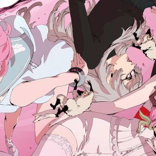 PS3 pink anime wallpaper