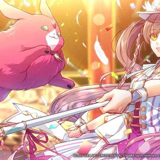 PS3 pink anime wallpaper