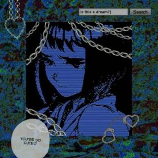 Cybercore anime wallpaper