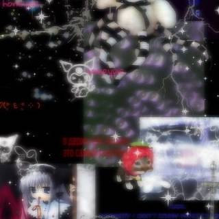 Cybercore anime wallpaper