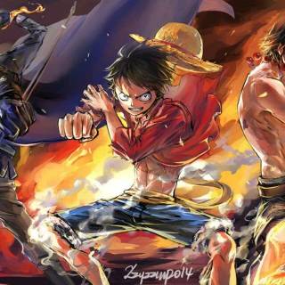 One Piece Ace PS5 wallpaper