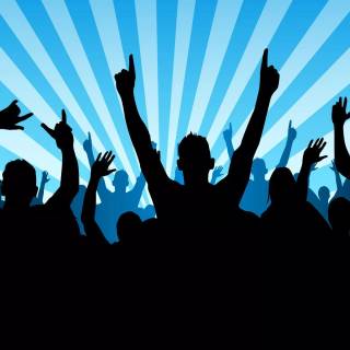 People crowd wallpaper