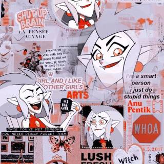 Eda The Owl Lady wallpaper