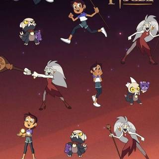 Eda The Owl Lady wallpaper