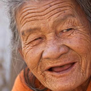 Old grandma wallpaper