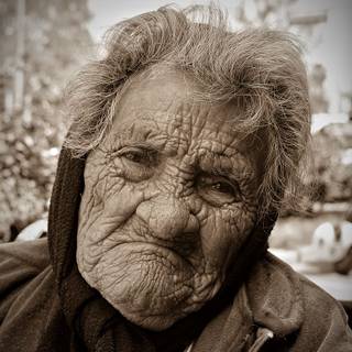 Old grandma wallpaper