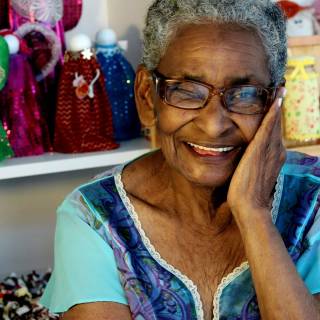 Old grandma wallpaper