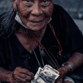 Old grandma wallpaper