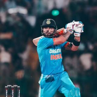 Virat batting wallpaper
