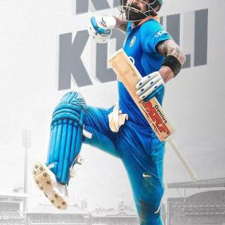 Virat batting wallpaper