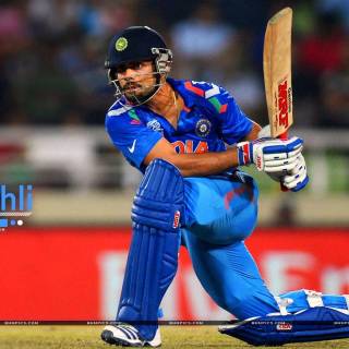 Virat batting wallpaper