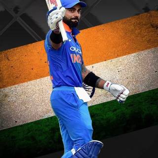 Virat batting wallpaper
