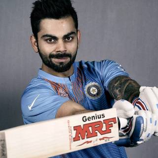 Virat batting wallpaper