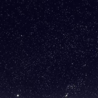 Dark starry night sky wallpaper