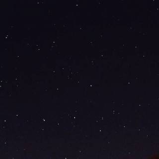 Dark starry night sky wallpaper