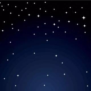 Dark starry night sky wallpaper