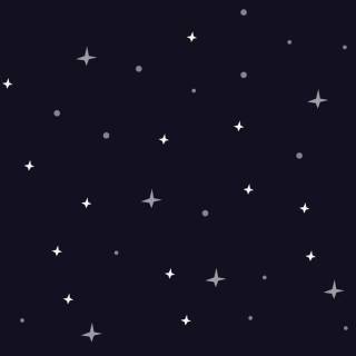 Dark starry night sky wallpaper