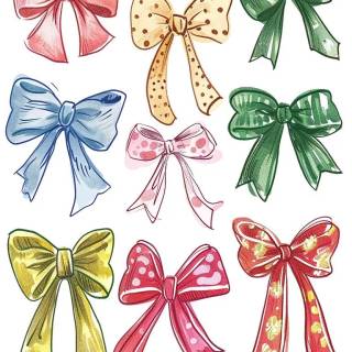 Hair bow wallpaper